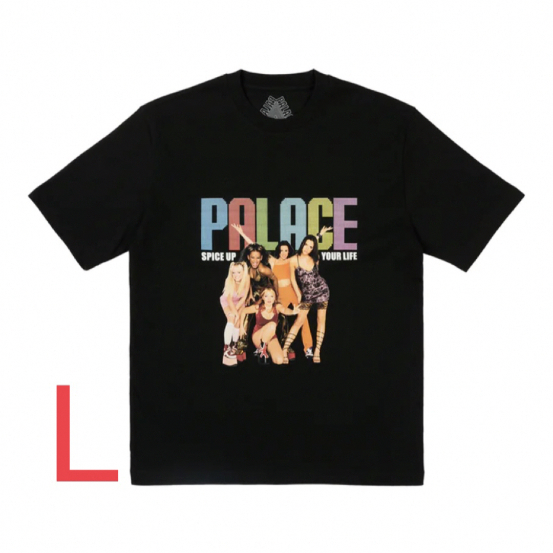 PALACE(パレス)の23AW PALACE Spice Girls Tee 黒 L メンズのトップス(Tシャツ/カットソー(半袖/袖なし))の商品写真