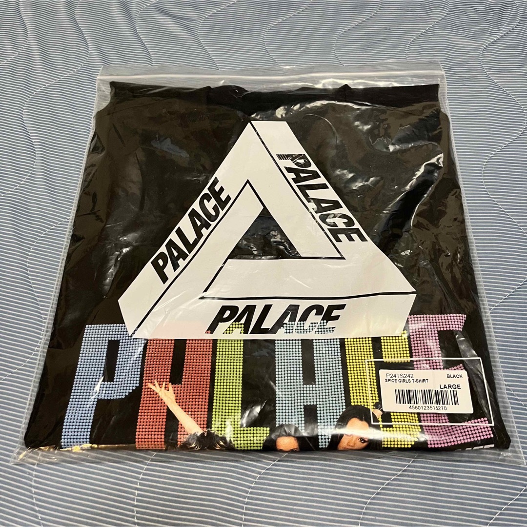 PALACE(パレス)の23AW PALACE Spice Girls Tee 黒 L メンズのトップス(Tシャツ/カットソー(半袖/袖なし))の商品写真