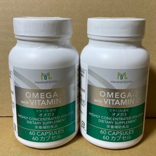 マナテック　オメガ3 VITAMIN D3 7個