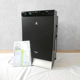 Panasonic - パナソニック F-VXS90-TM 加湿空気清浄機 説明書付き 木目