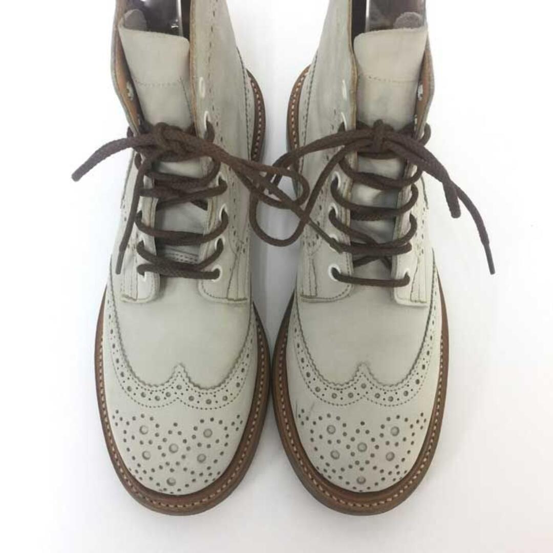 トリッカーズ Trickers カントリーブーツ L2508 5 4 アイボリ
