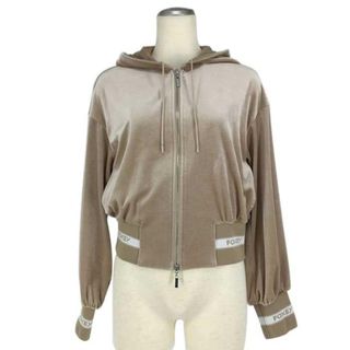 フォクシー FOXEY  パーカー Parka ストレッチベロア サイズ38 4(パーカー)