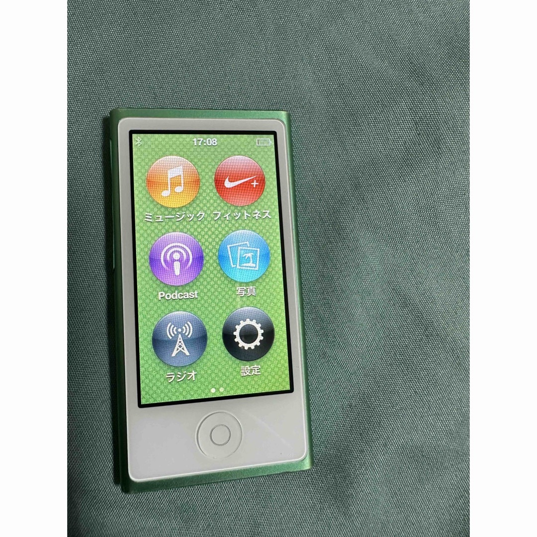 Apple(アップル)のiPod nano 第7世代 スマホ/家電/カメラのオーディオ機器(ポータブルプレーヤー)の商品写真