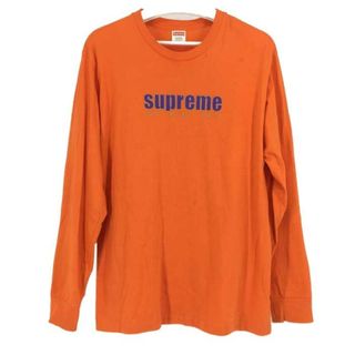 シュプリーム Supreme The RealShit LS Tee 長袖Tシャ(Tシャツ/カットソー(半袖/袖なし))