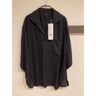 COMOLI - COMOLI リネンツイル スキッパーシャツ NAVYの通販 by t