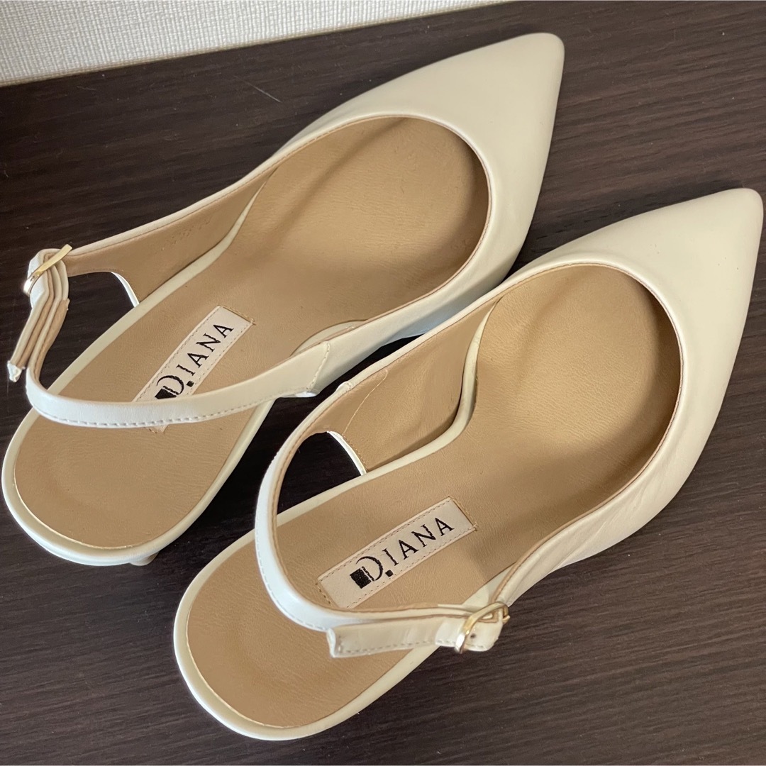 DIANA(ダイアナ)のDIANA ダイアナ パンプス サンダル 24cm レディースの靴/シューズ(ハイヒール/パンプス)の商品写真