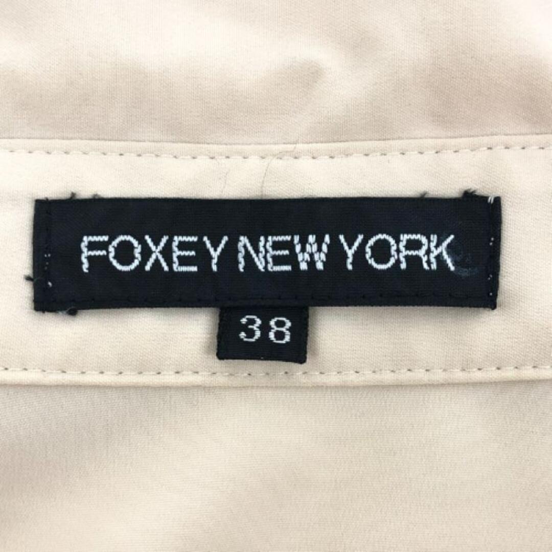 フォクシー FOXEY  ジャケット フルジップシャツ SP品 サイズ38  ベ約57cm着丈