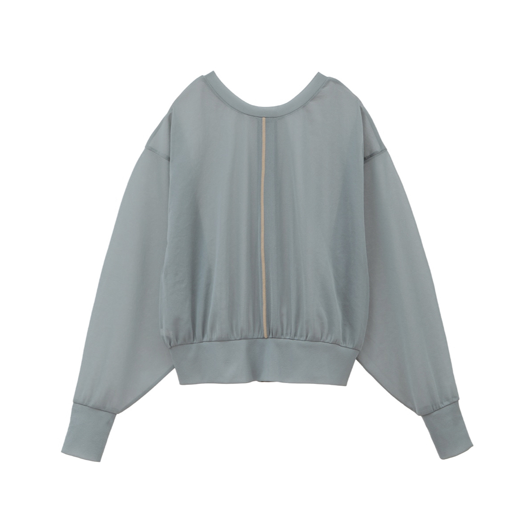 CLANE(クラネ)のW FACE CENTER LINE SHEER CARDIGAN レディースのトップス(カーディガン)の商品写真