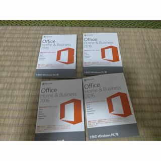 Microsoft Office Home  Business 2016　４個(その他)