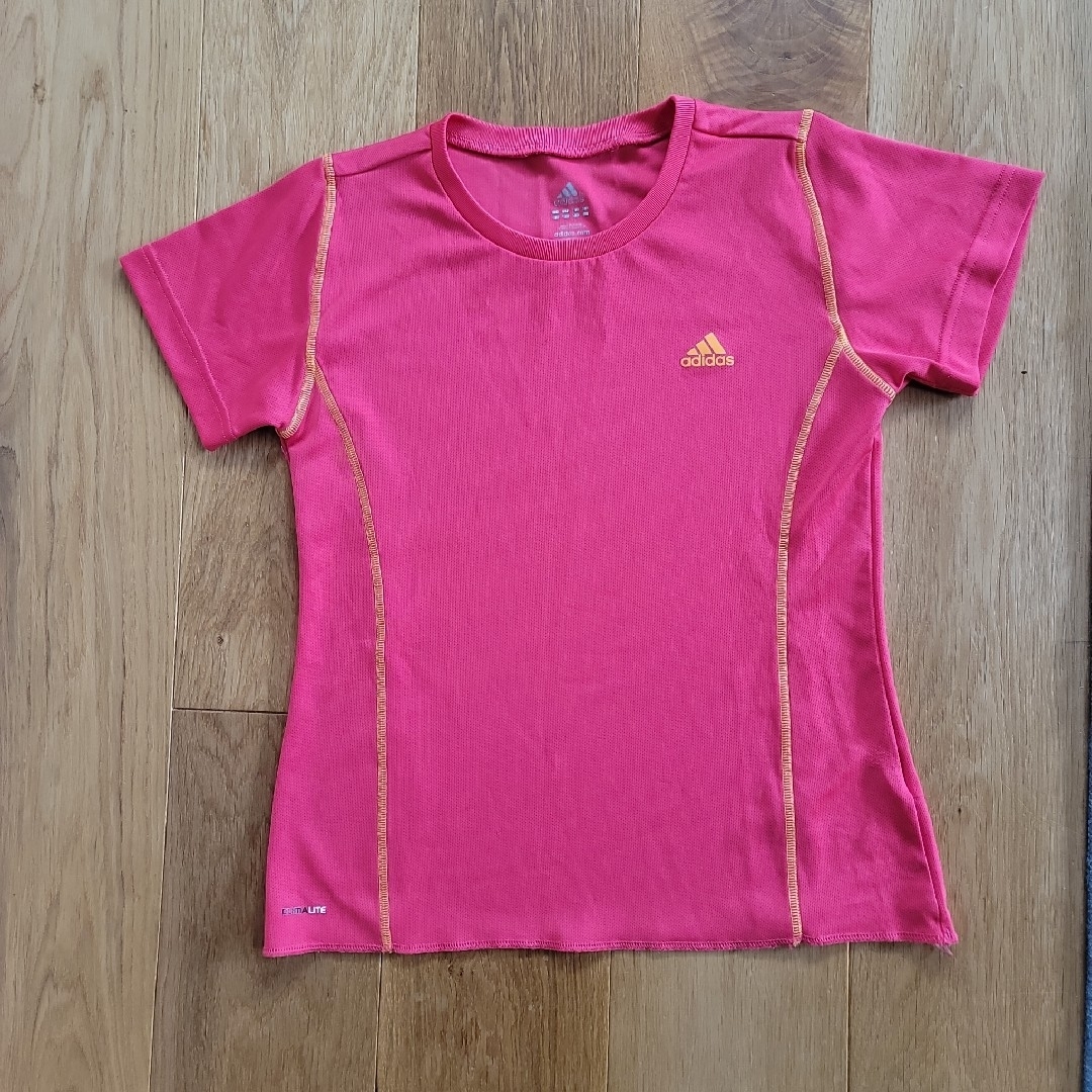 adidas(アディダス)の☆お値下げ☆ adidas climalite Tシャツ レディース L レディースのトップス(Tシャツ(半袖/袖なし))の商品写真