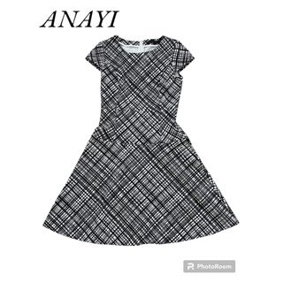 アナイ(ANAYI)の美品‼️ANAYI  ワンピース(ひざ丈ワンピース)