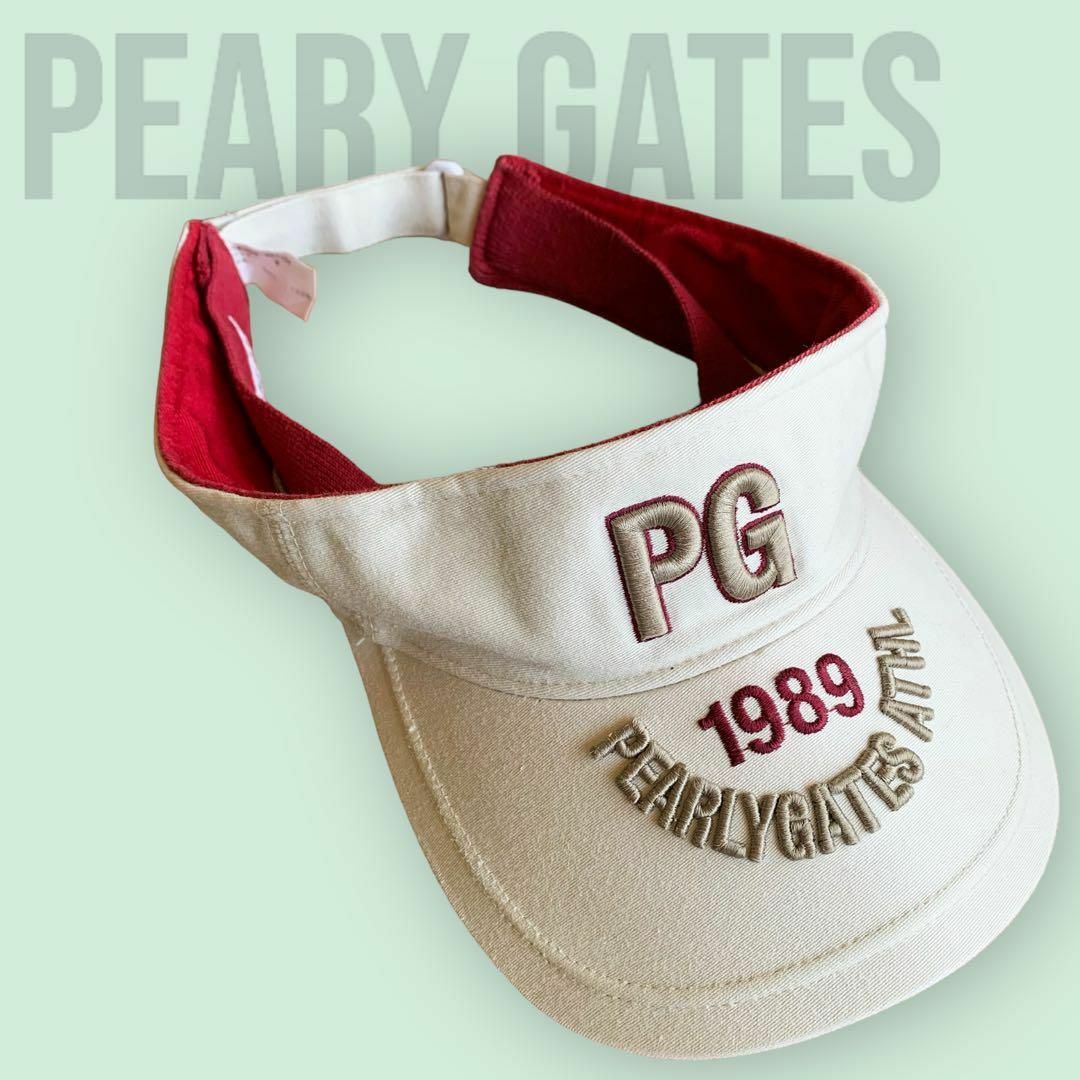 【新品】パーリーゲイツ　PEARLY GATES ディズニー　コラボ　バイザー