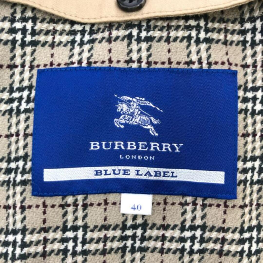 バーバリーブルーレーベル BURBERRY BLUE LABEL  ライナー付き レディースのジャケット/アウター(ロングコート)の商品写真