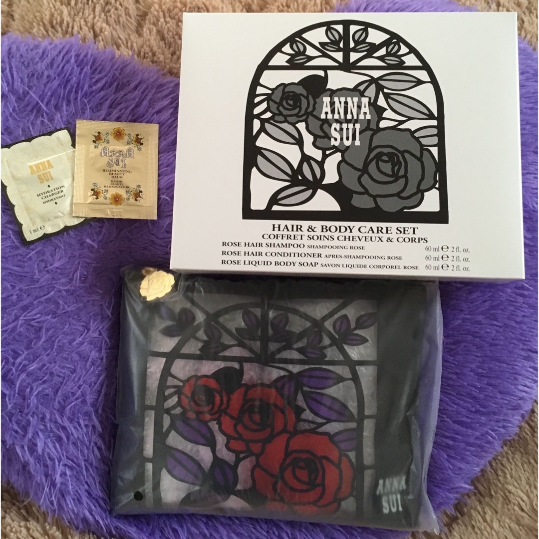 ANNA SUI(アナスイ)のアナスイ新品ヘアー&ボディケアセット コスメ/美容のキット/セット(その他)の商品写真