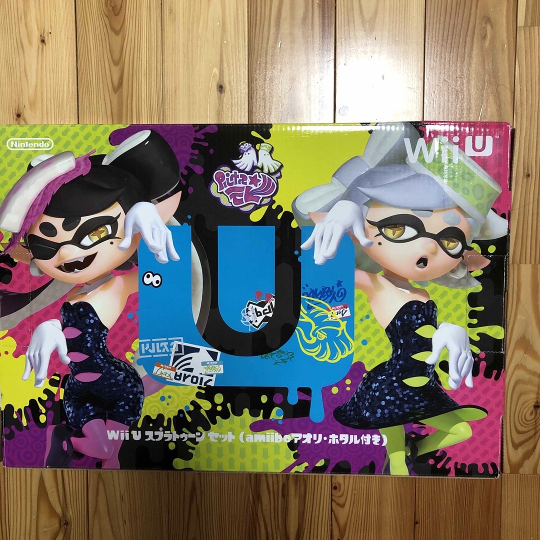 Wii U本体　スプラトゥーンが本体に保存。