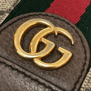 グッチ GUCCI オフディア GGスプリーム 二つ折り財布 523155 ブラの