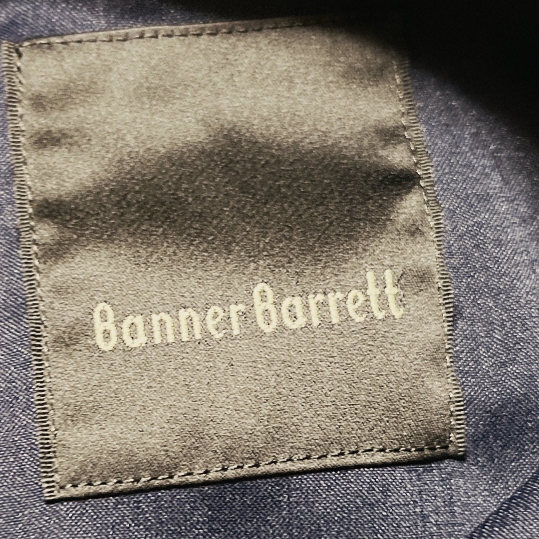 Banner Barrett(バナーバレット)のバナーバレット　濃紺ワンピース　冠婚葬祭　ワンピース　Sサイズ レディースのワンピース(ミニワンピース)の商品写真