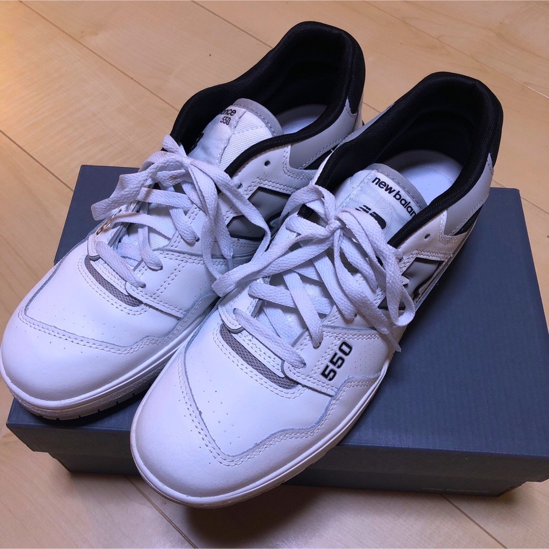 新品！NEW BALANCE 550❤︎ホワイトグレー