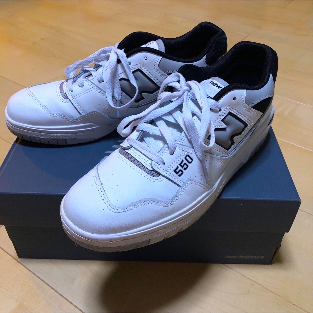 新品！NEW BALANCE 550❤︎ホワイトグレー