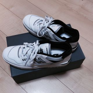 新品！NEW BALANCE 550❤︎ホワイトグレー