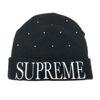 シュプリーム Supreme スタッズロゴビーニー ニットキャップ ユニセック