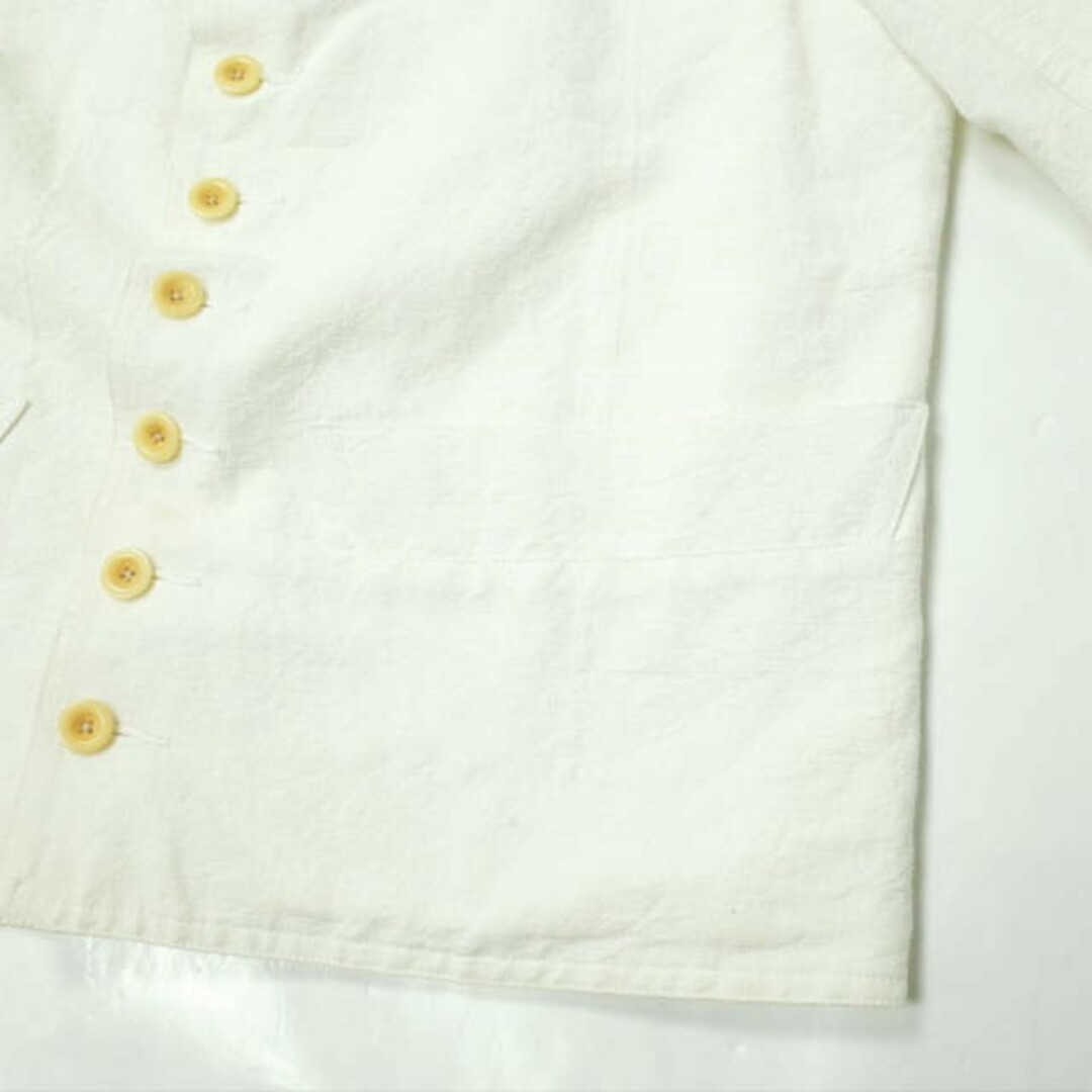 ANATOMICA アナトミカ 日本製 DOLMAN JACKET - COTTON LINEN コットンリネン ドルマンジャケット 530-511-20 40-1 WHITE ドールマン アウター【ANATOMICA】