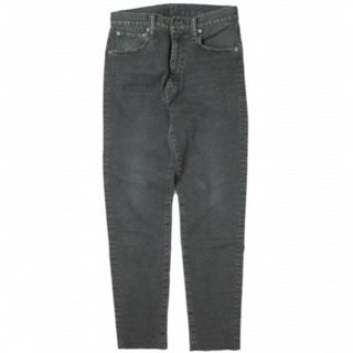 H BEAUTY&YOUTH エイチ ビューティーアンドユース 日本製 BLACK DENIM 5P SKINNY PANTS カットオフスキニーデニムパンツ 1214-299-7204 S ブラック ジーンズ ジップフライ ボトムス【中古】【H BEAUTY&YOUTH】(デニム/ジーンズ)