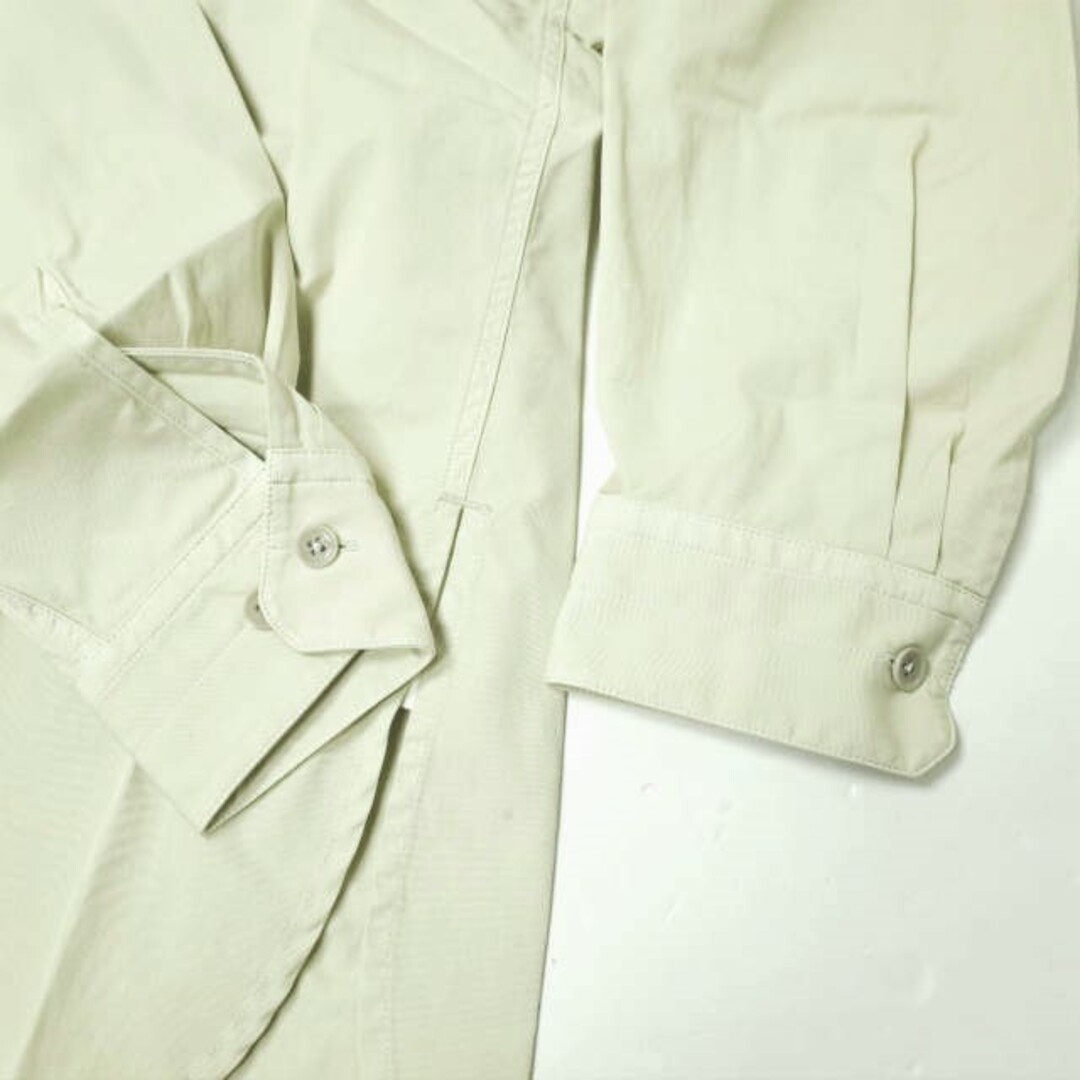 LEMAIRE ルメール 22SS MILITARY SHIRT オープンカラー ミリタリーシャツ M221 SH190 LF699 46 OVERCAST GREY 長袖 開襟 コットンギャバジン トップス【新古品】【LEMAIRE】