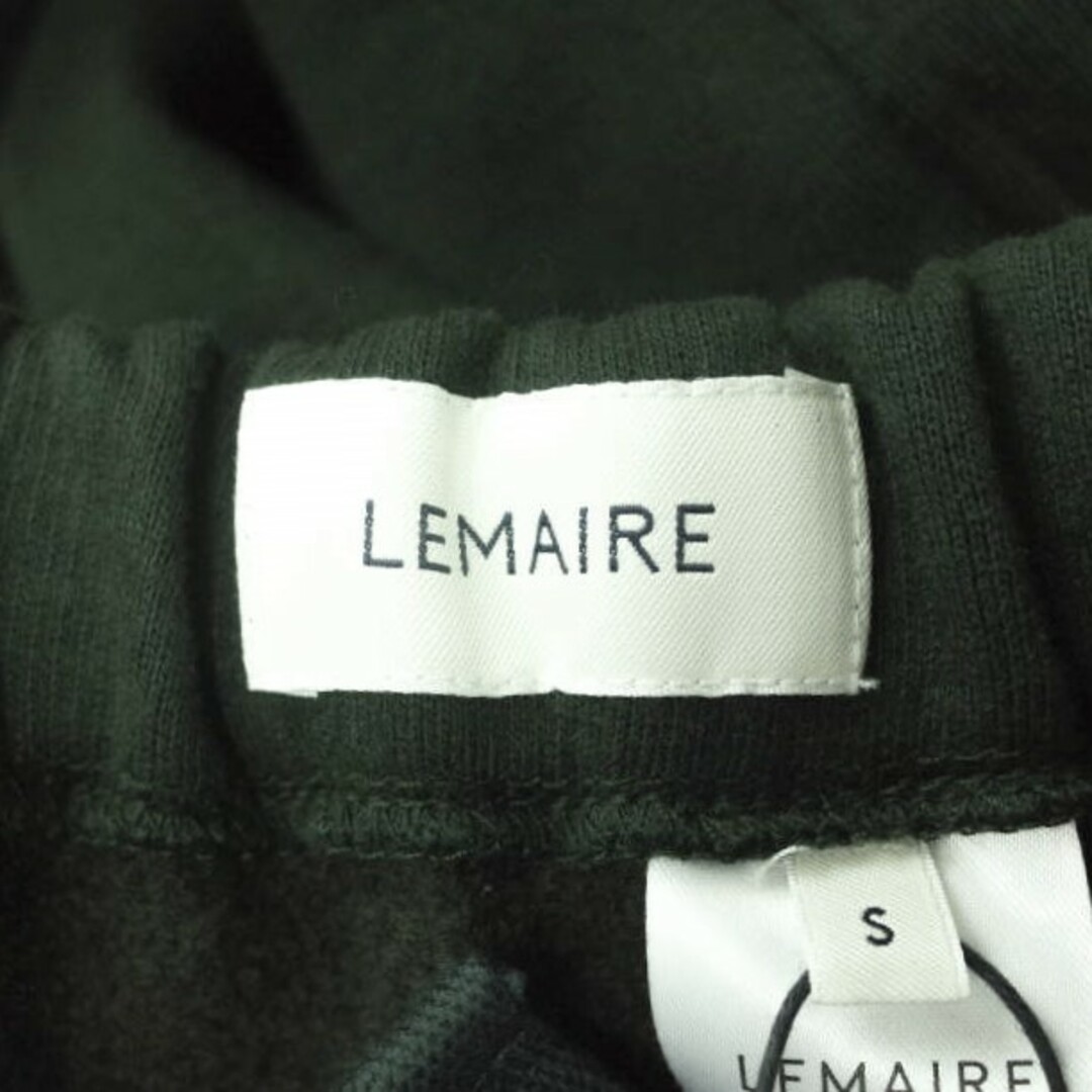 LEMAIRE ルメール 21AW FLEECE SWEATPANTS フリーススウェットパンツ M213 JE304 LJ069 S LEAD ダークグリーン イージー ボトムス【新古品】【LEMAIRE】