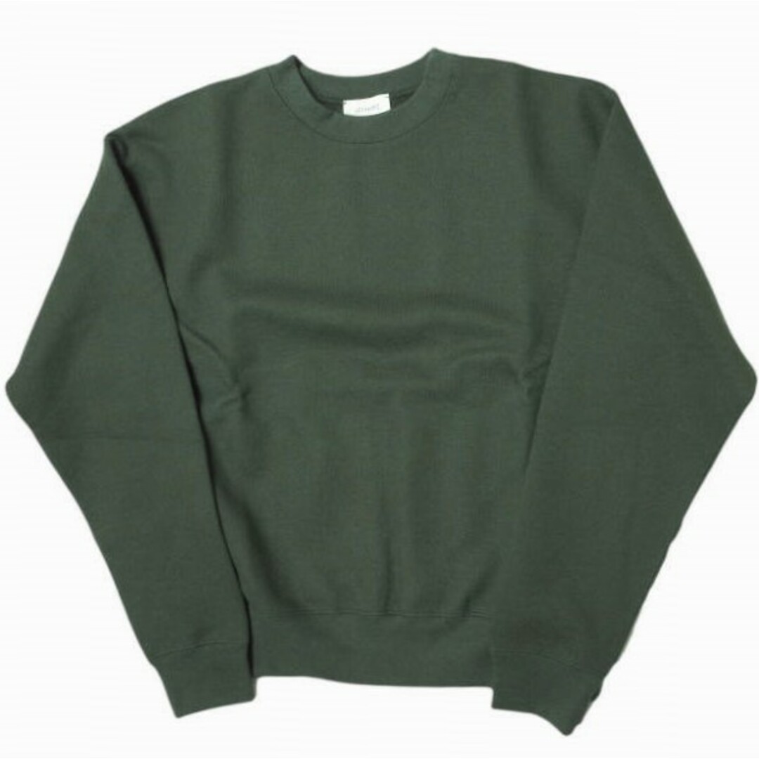 LEMAIRE ルメール 21AW FLEECE SWEATSHIRT フリーススウェットシャツ M213 JE303 LJ069 M LEAD ダークグリーン トレーナー クルーネック プルオーバー トップス【新古品】【LEMAIRE】