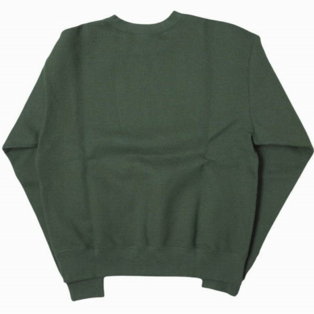 LEMAIRE ルメール 21AW FLEECE SWEATSHIRT フリーススウェットシャツ M213 JE303 LJ069 M LEAD ダークグリーン トレーナー クルーネック プルオーバー トップス【新古品】【LEMAIRE】