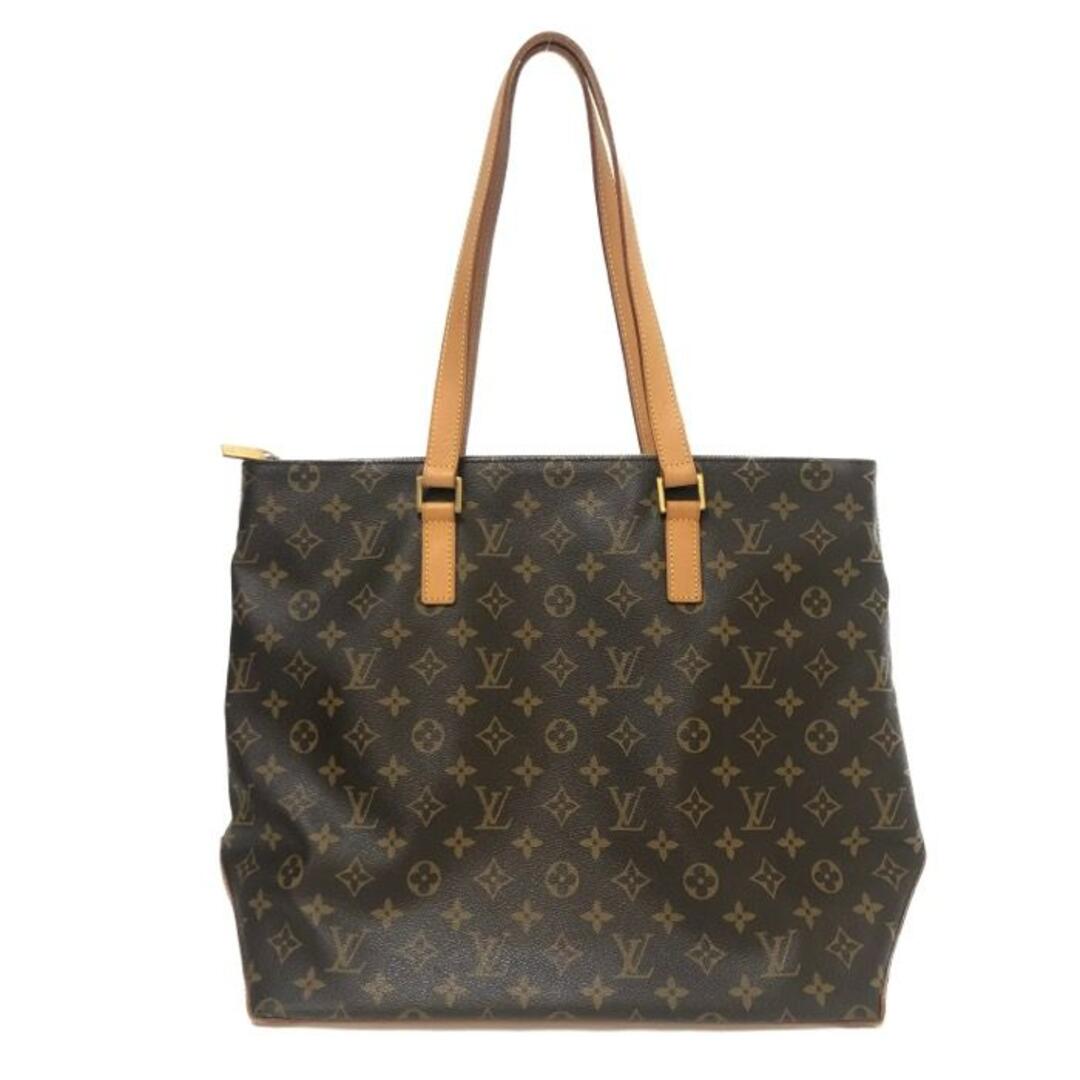 ルイ ヴィトン LOUIS VUITTON カバメゾ モノグラム ショルダーバッファスナー内側