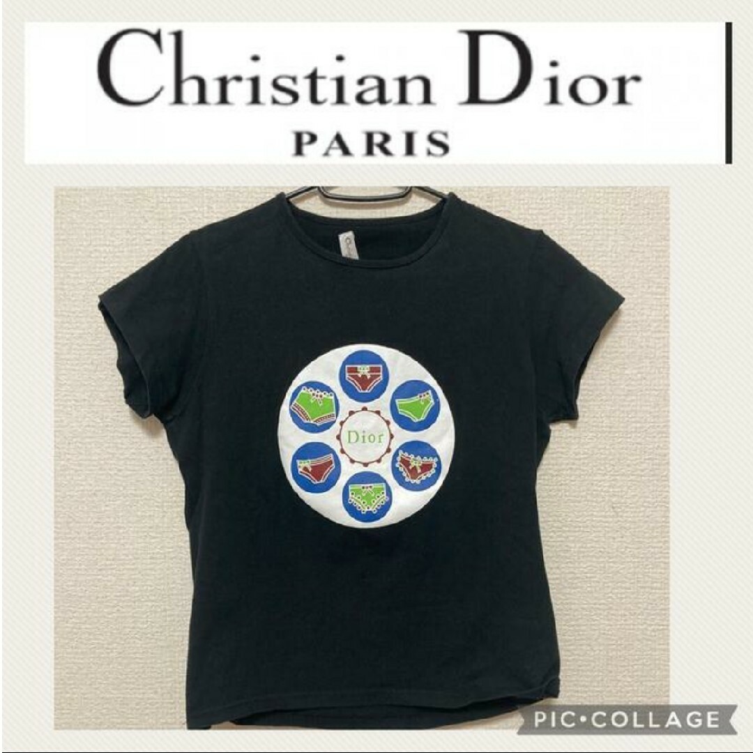 Dior☆訳あり ショーツデザイン Tシャツ