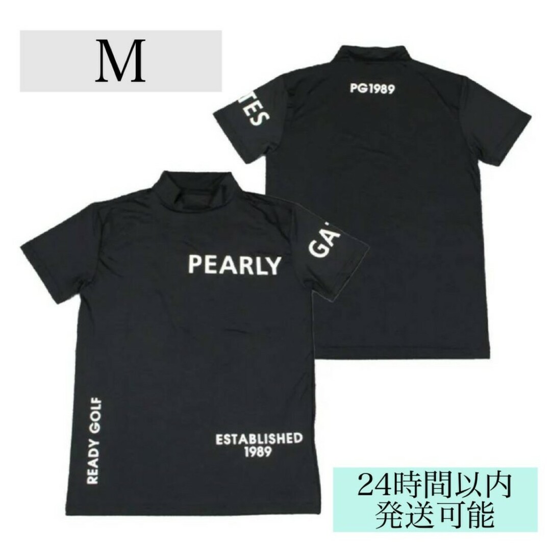 新品　パーリーゲイツ　モックネック　Tシャツ　サイズM