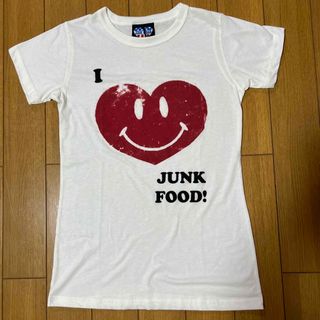 ジャンクフード(JUNK FOOD)のジャンクフードJUNKFOOD白半袖Tシャツ新品未使用品(Tシャツ(半袖/袖なし))