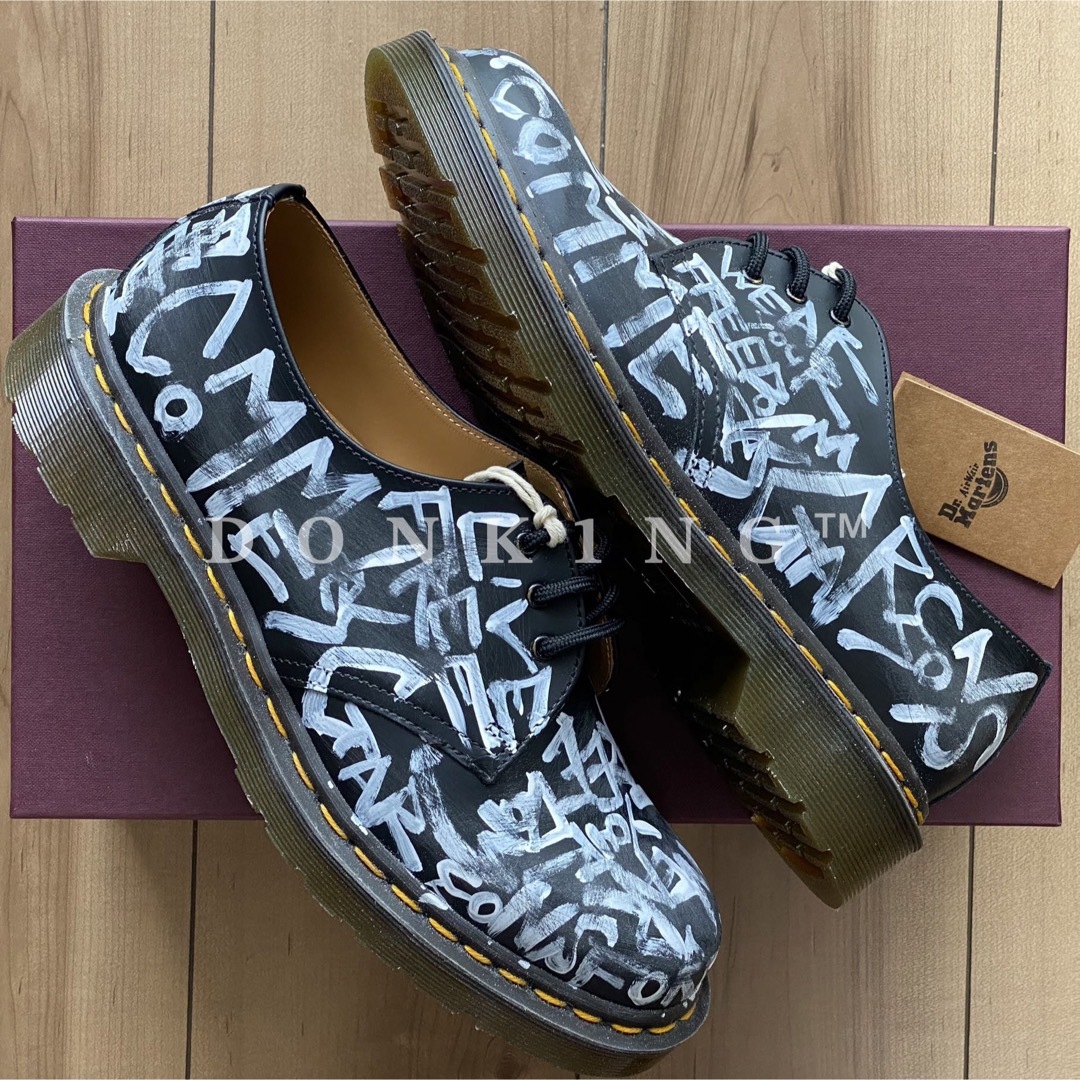 コムデギャルソン 青山限定 マーチン Dr.Martens ハンドペイント 27