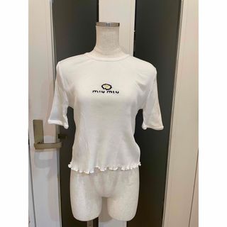 ミュウミュウ Tシャツ(レディース/半袖)の通販 100点以上 | miumiuの