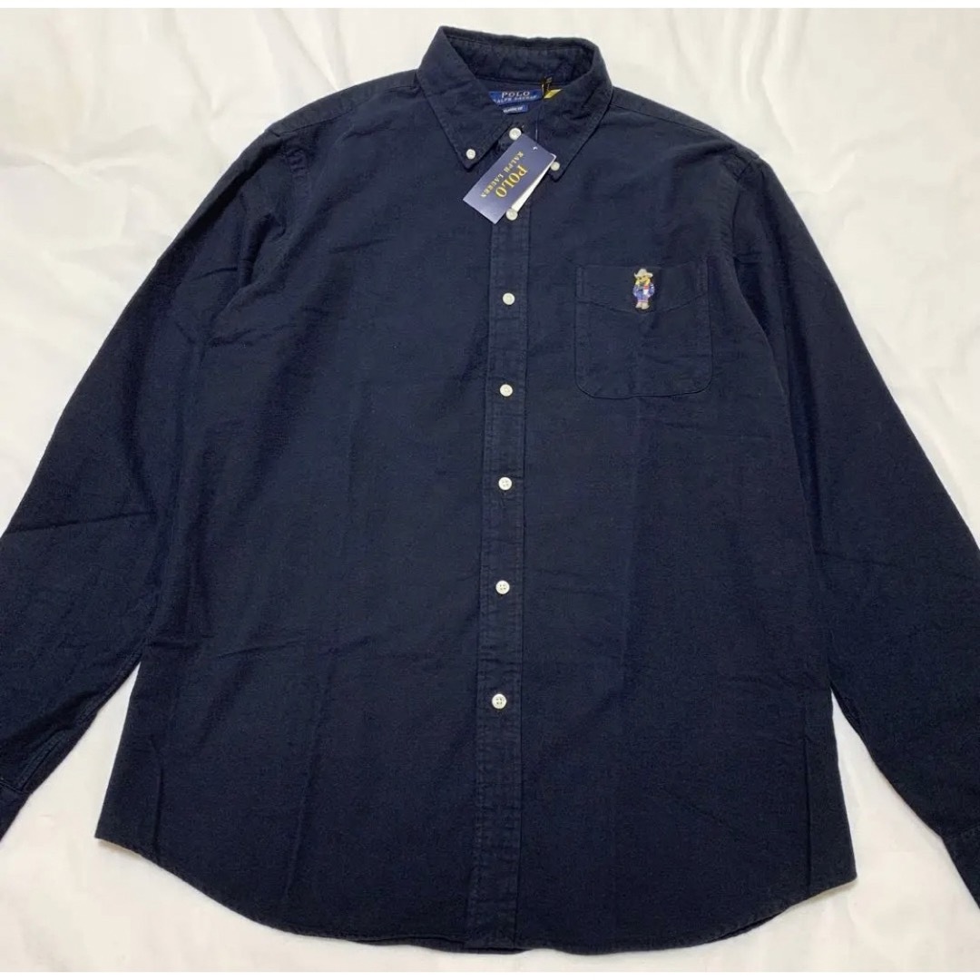 POLO RALPH LAUREN(ポロラルフローレン)の【新品タグ付】Polo Ralph Lauren ポロベア コットンシャツ メンズのトップス(シャツ)の商品写真