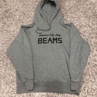 【早い者勝ち】ビームス 45周年 パーカー Lサイズ グレー BEAMS 45周年スエットフーディー ブラック M メンズ レディース