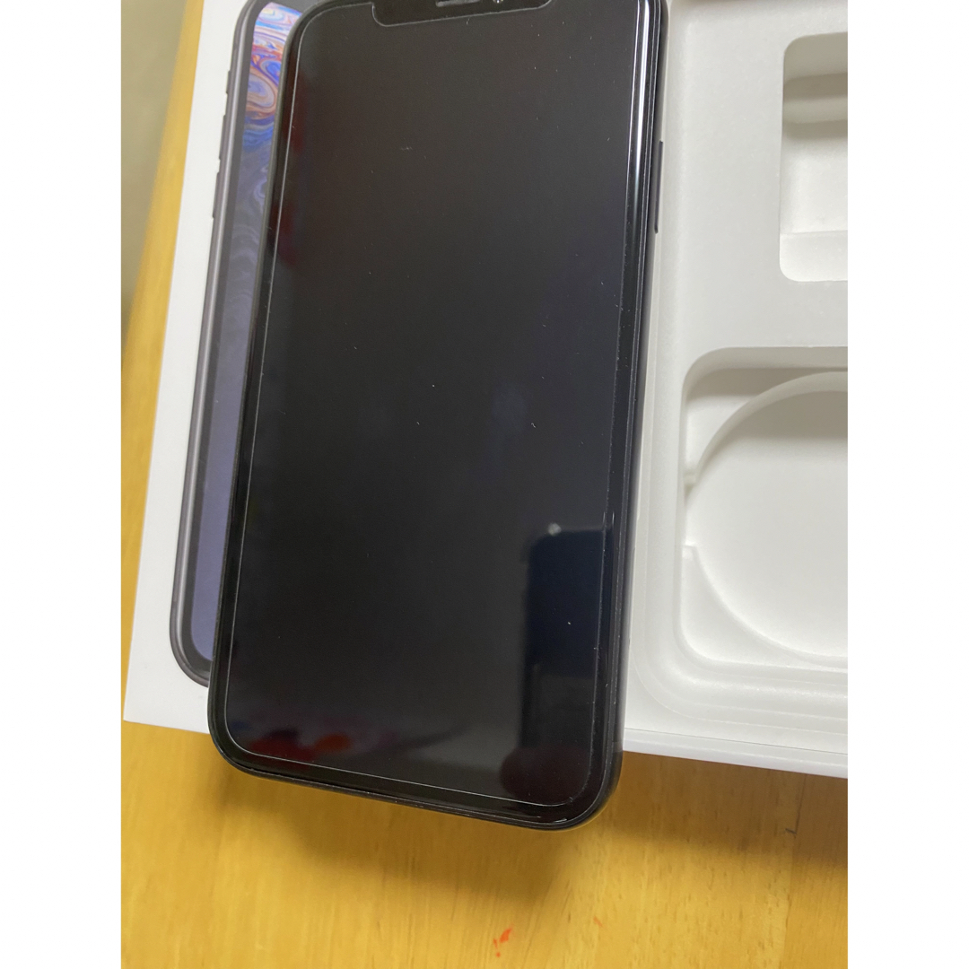 美品iphone XR 64GB simフリー ブラック 制限〇