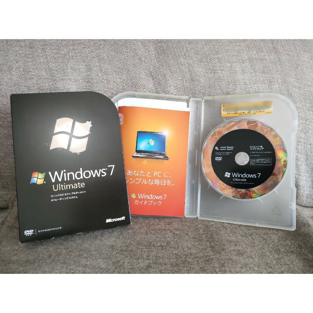 【OS】Windows7 Ultimate 64bit版 スマホ/家電/カメラのPC/タブレット(その他)の商品写真