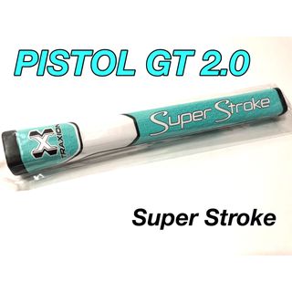 スーパーストローク(SuperStroke)のスーパーストローク パターグリップ PISTOL GT2.0 ライトグリーン ②(その他)