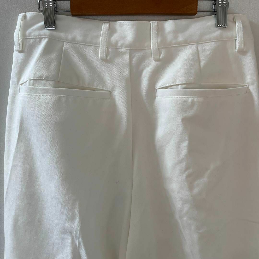 EMMA CLOTHES(エマクローズ)の★ Emma clothes センタープレスパンツ　白　S メンズのパンツ(スラックス)の商品写真