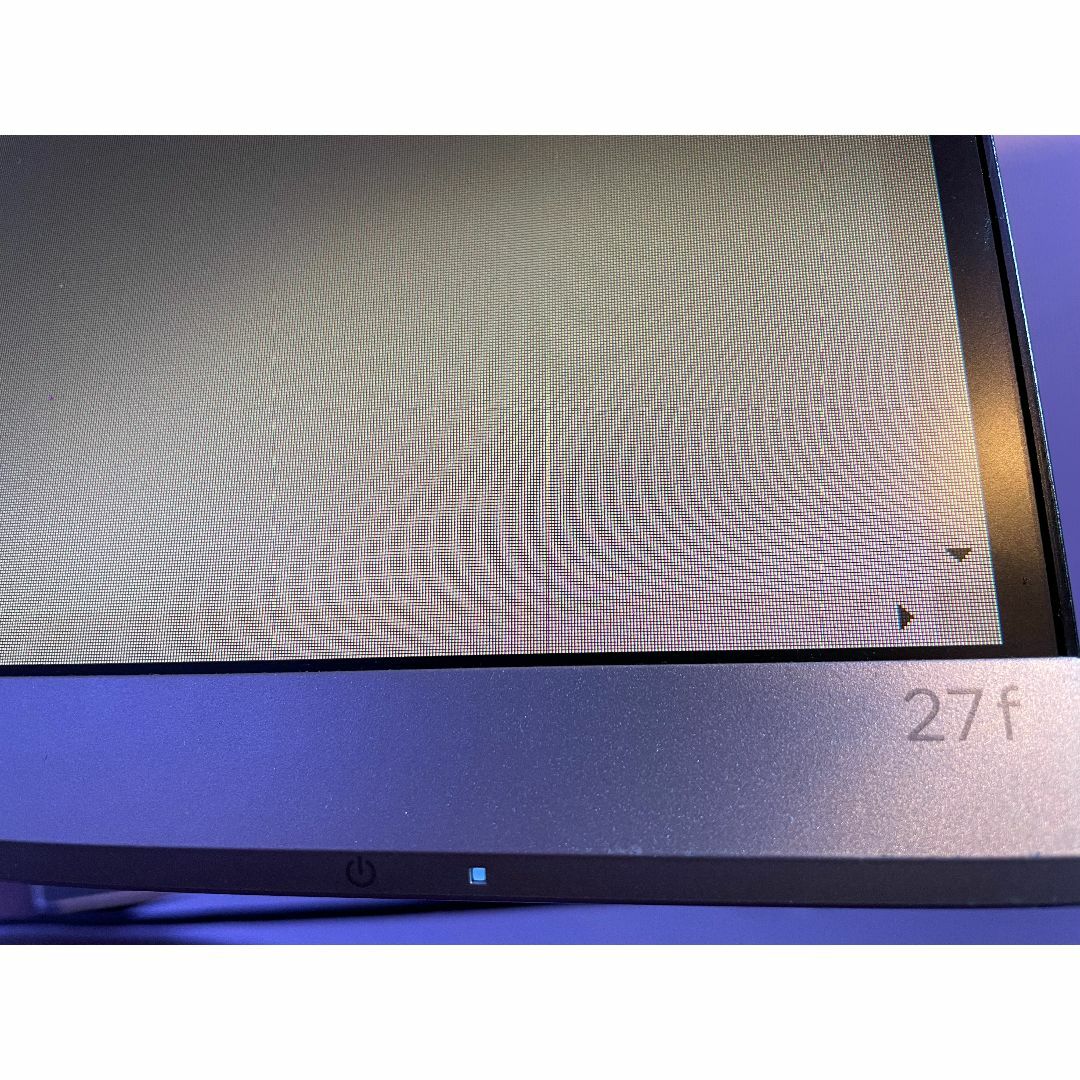 HP 27fw Display 27インチブラックPC/タブレット