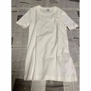 プチバトー(PETIT BATEAU)のプチバトー  極美品　Tシャツワンピース(ワンピース)