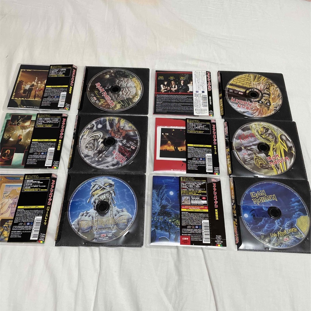 アイアンメイデン IRON MAIDEN CD セット 11枚の通販 by やす アイアンメイデン IRON MAIDEN CD セット 11枚の通販 by やす