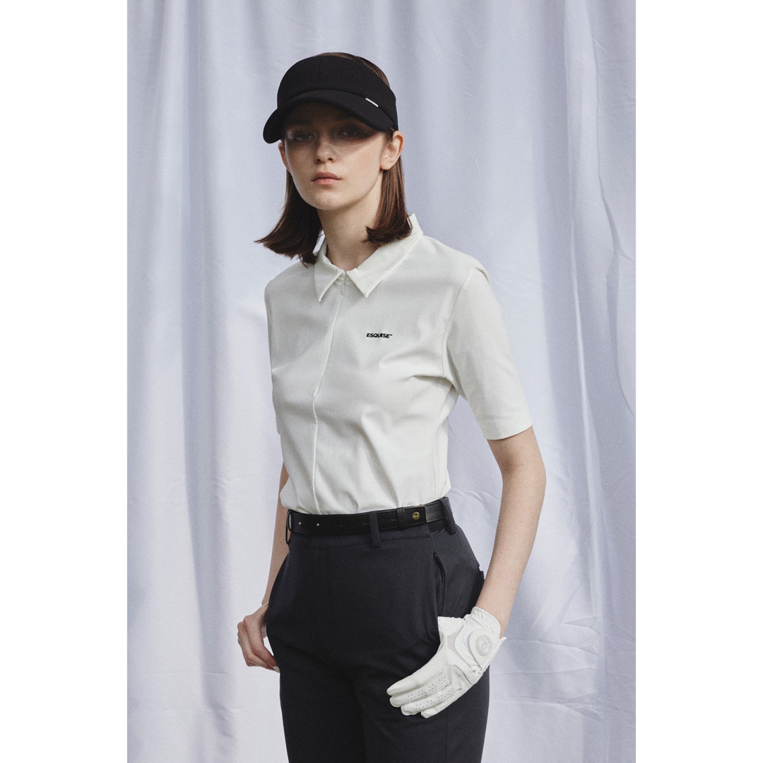 ESQUISE THE CLASSIC POLO - White エスキースの通販 by SHOP|ラクマ