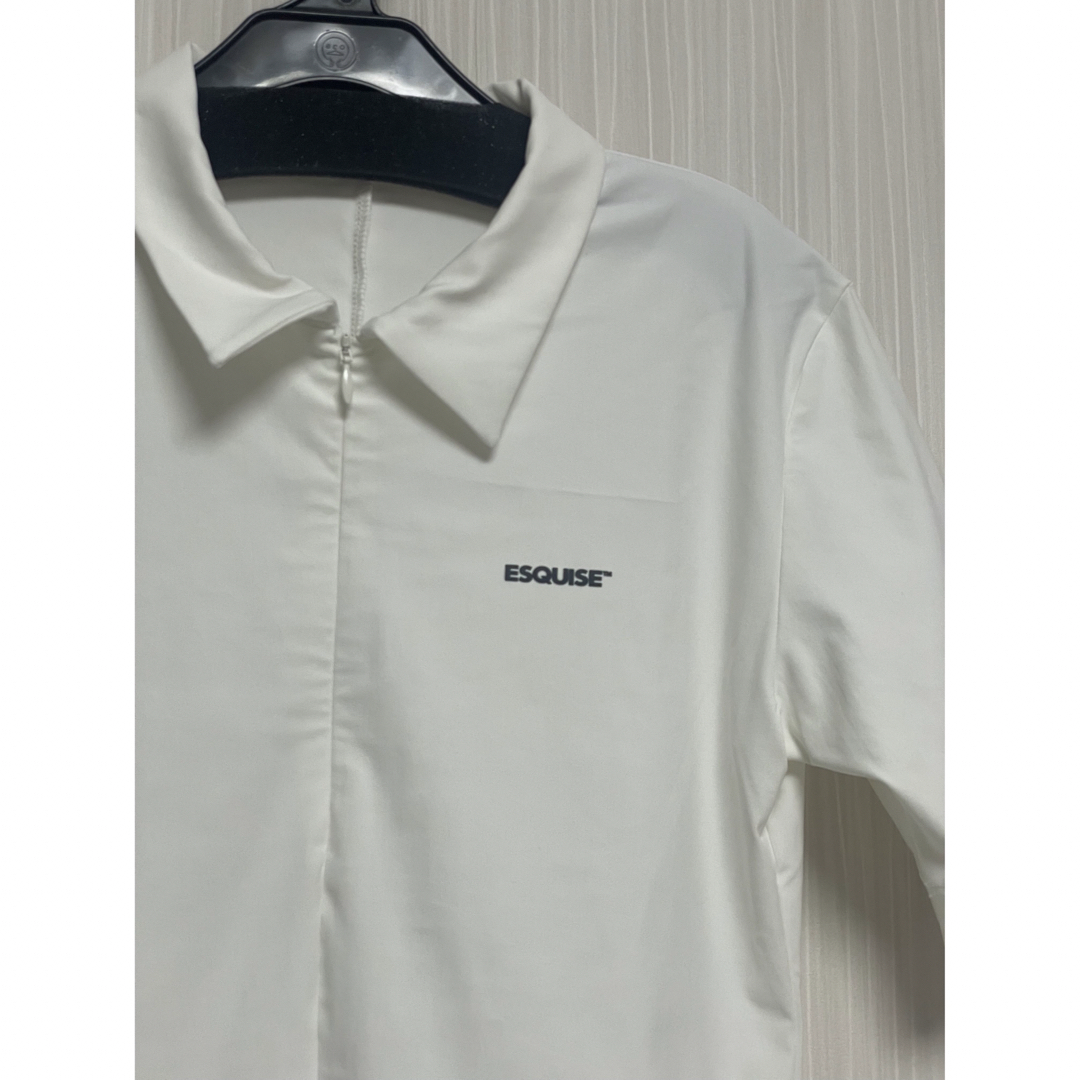 ESQUISE THE CLASSIC POLO - White エスキース-eastgate.mk