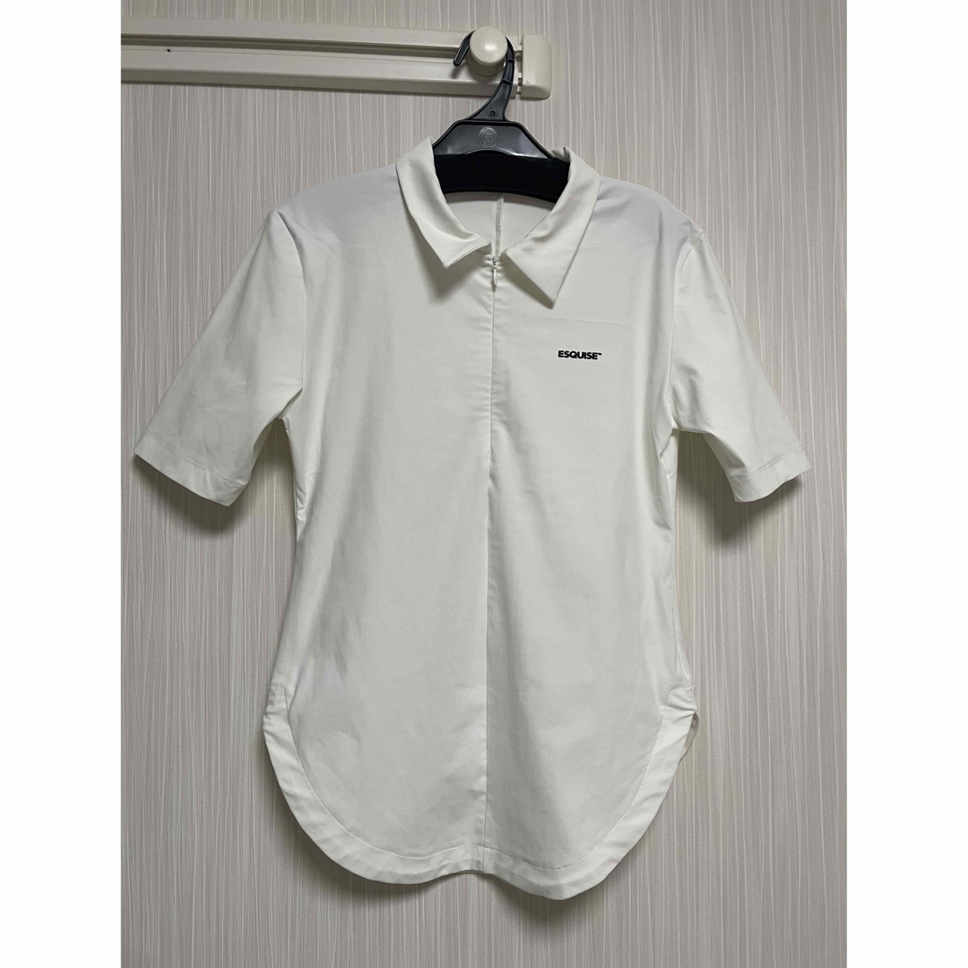 ESQUISE THE CLASSIC POLO - White エスキース-eastgate.mk