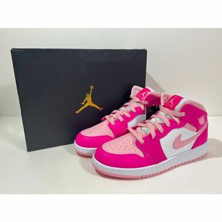 ナイキ エア ジョーダン1 ミッド ミディアム ソフトピンク NIKE